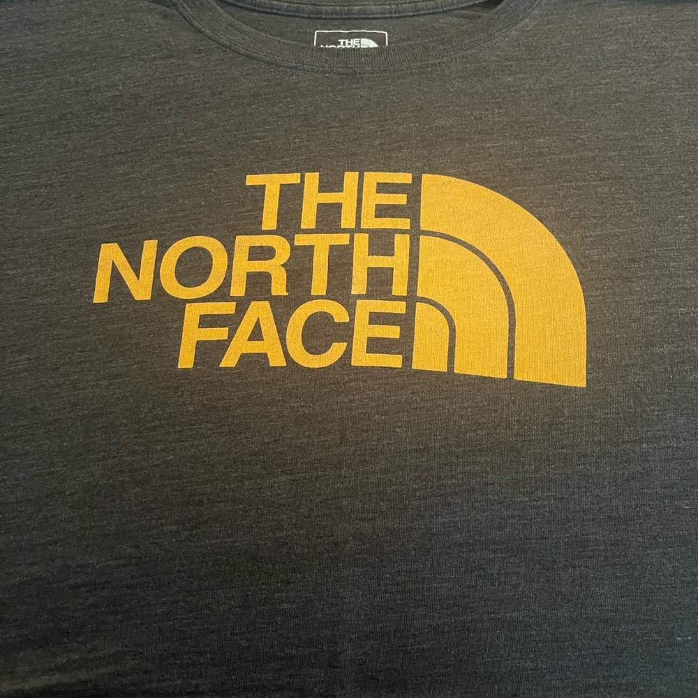 Mens North Face Gray T Shirt